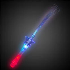 LED Fiber Optic Star Wands
