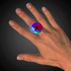 LED Jelly Eyeball Rings