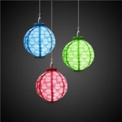 Hibiscus Flowers Light-Up Lanterns