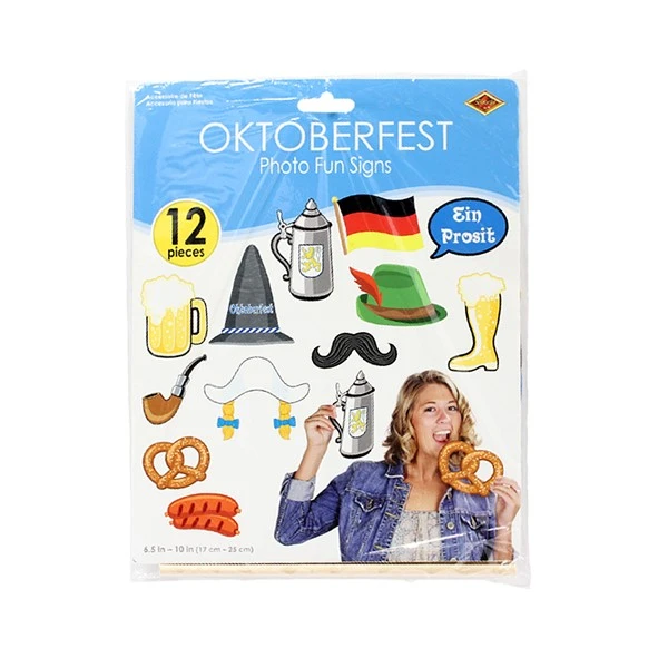 Oktoberfest Photo Booth Prop Kit 1 Oktoberfest Photo Booth Prop Kit