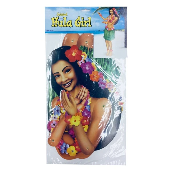 Hula Girl Jointed Cutout 1 Hula Girl Jointed Cutout