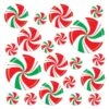 Peppermint Candy Cutouts