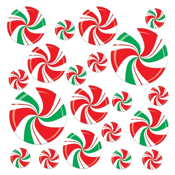 Peppermint Candy Cutouts 1 Peppermint Candy Cutouts