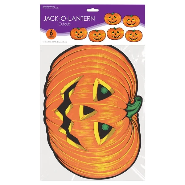 Jack-O-Lantern Cutouts 1 Jack-O-Lantern Cutouts