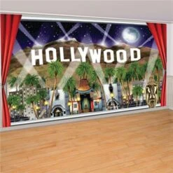 Hollywood Hills Backdrop