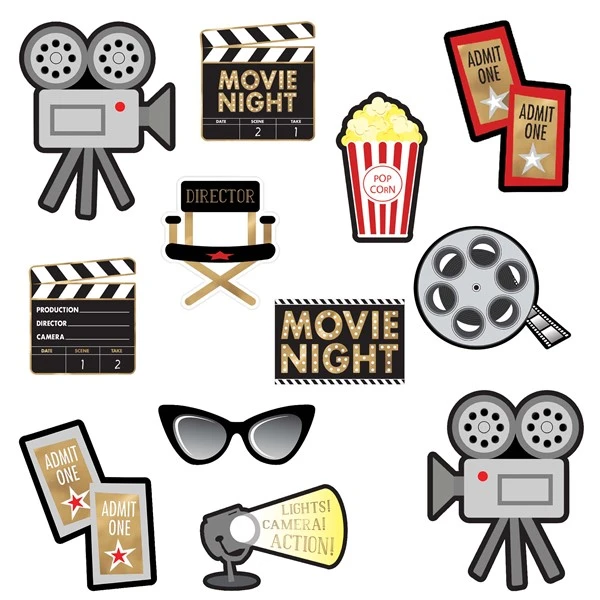 Movie Night Cutouts 1 Movie Night Cutouts