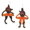 Vintage Halloween Dancing Duo