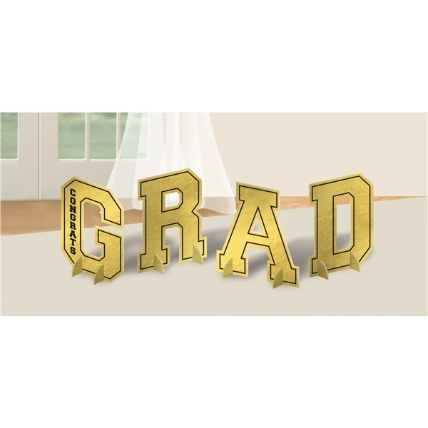 Congrats Grad Gold Centerpiece 1 Congrats Grad Gold Centerpiece