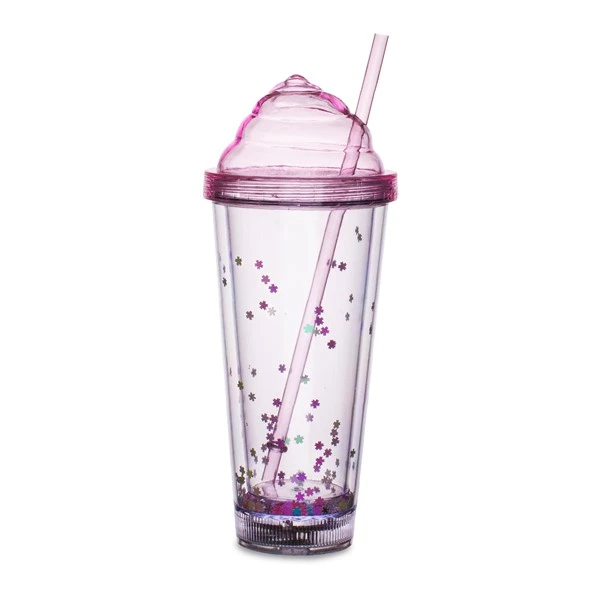 LED Pink Ice Cream Soda 13 Oz Tumbler 2 LED Pink Ice Cream Soda 13 Oz Tumbler - Image 2