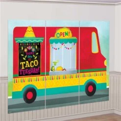 Taco Truck Backdrop