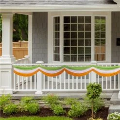 Irish Flag Satin Bunting Decoration