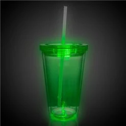 LED Double Wall 16 Oz. Cup