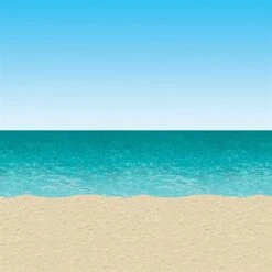 Ocean & Blue Sky Room Roll