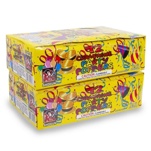 Champagne Bottle Confetti Poppers 1 Champagne Bottle Confetti Poppers