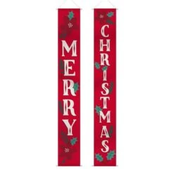 Merry Christmas Hanging Flags