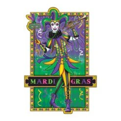 Mardi Gras Jumbo Cutouts