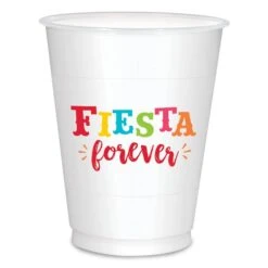 Fiesta Forever 16 Oz. Plastic Cups