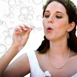 Double Heart Bubble Bottles