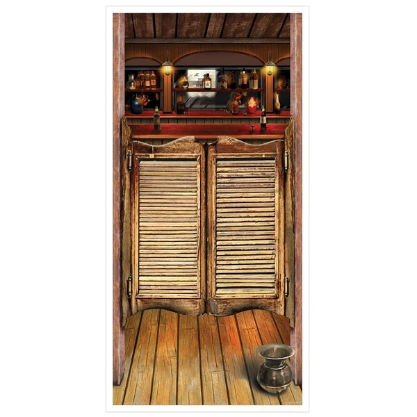 Western Saloon Door Cover 2 Western Saloon Door Cover - Image 2