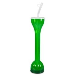 LED Green Flashing 17 Oz. Yard Glass