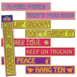 60's Street Signs Cutouts