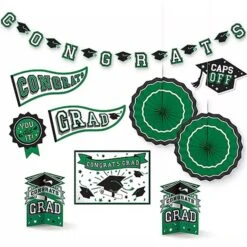 Graduation Green Room Decorating Kit