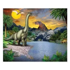 Dinosaur Wall Mural Backdrop