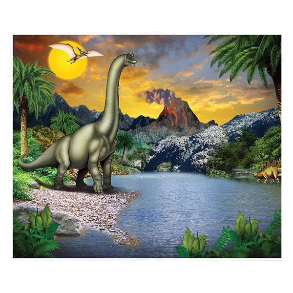 Dinosaur Wall Mural Backdrop 1 Dinosaur Wall Mural Backdrop