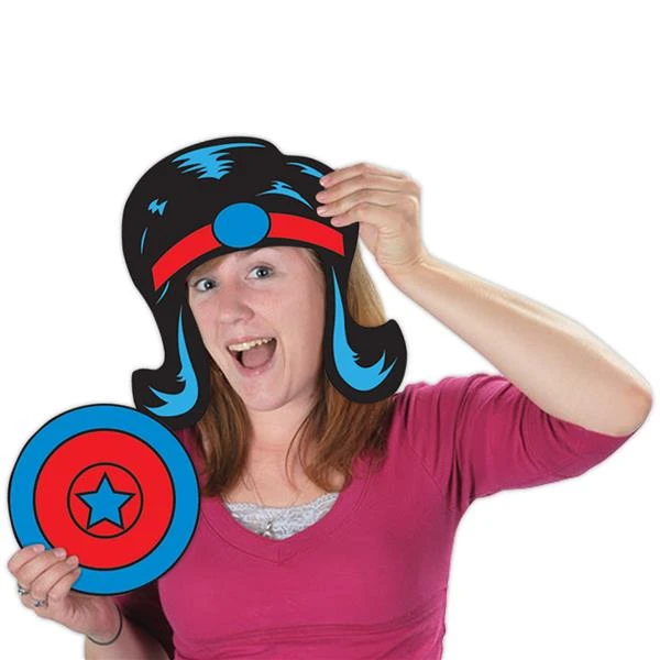 Superhero Photo Booth Prop Kit 1 Superhero Photo Booth Prop Kit