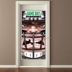 Game Day Football Door Cover