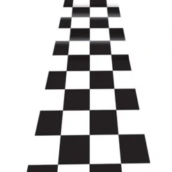 Checkered Floor Runner