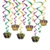Mardi Gras Whirl Decorations