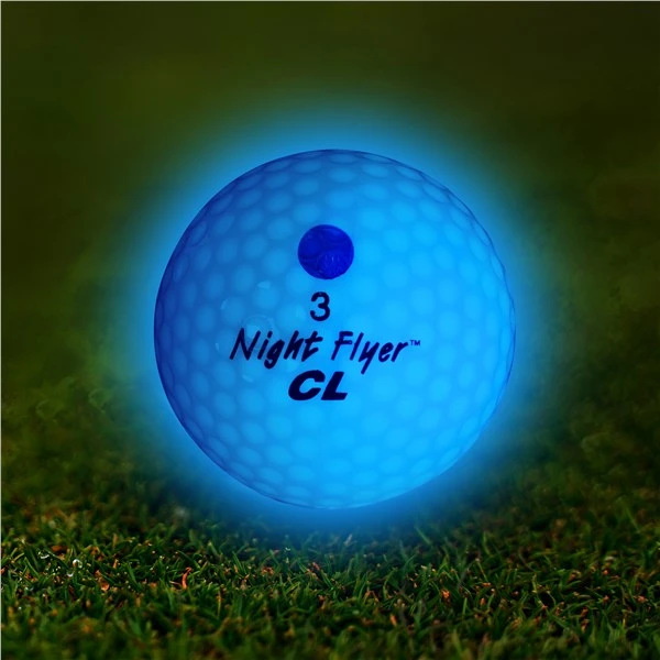 Night Flyer LED Blue Constant-On Golf Ball 1 Night Flyer LED Blue Constant-On Golf Ball