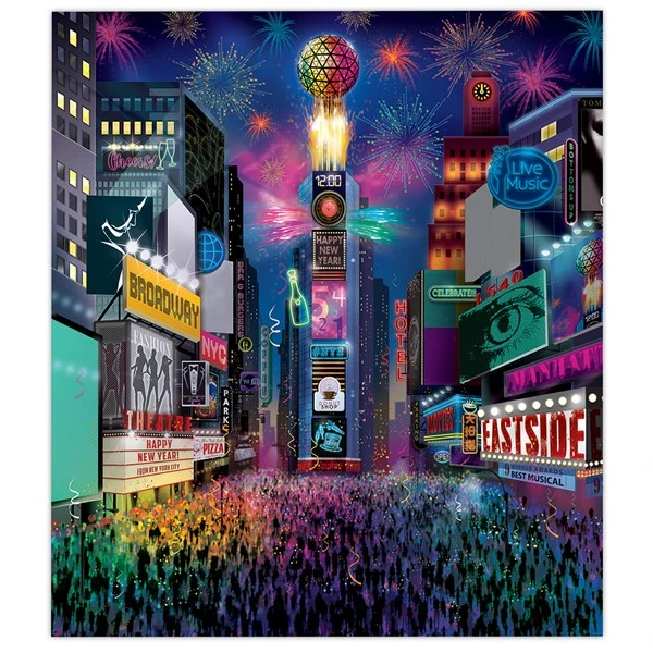 Times Square Scene Setter Backdrop 2 Times Square Scene Setter Backdrop - Image 2