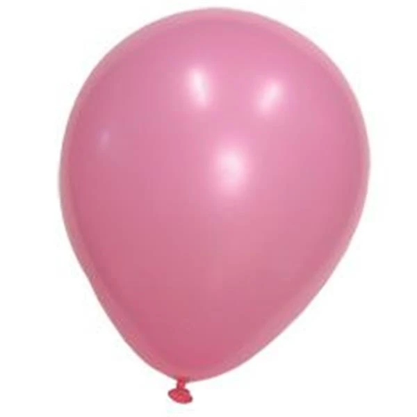 Pink Latex 12" Balloons 1 Pink Latex 12" Balloons