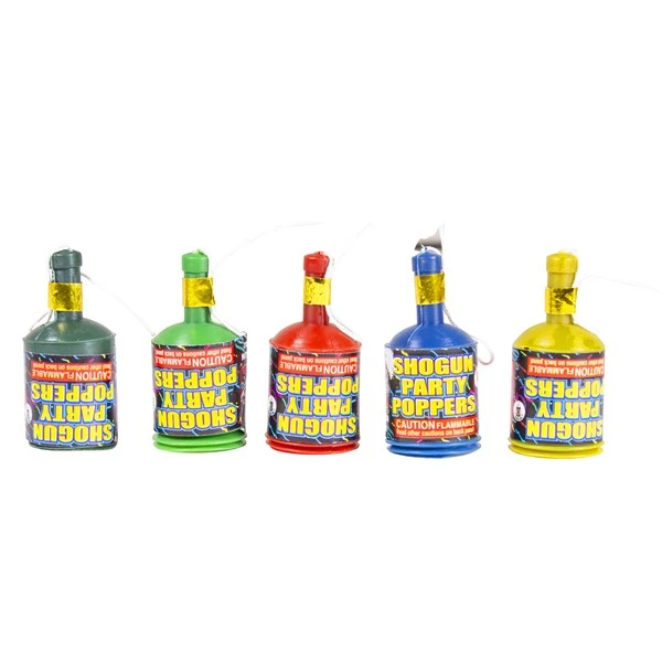 Champagne Bottle Confetti Poppers 3 Champagne Bottle Confetti Poppers - Image 3