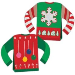Ugly Christmas Sweater 8" Centerpiece
