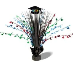 Congrats Grad Foil Spray 18" Centerpiece