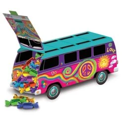 60's Hippie Bus 9 3/4" Centerpiece -Led Shop 6857288f 68bc 4cdc bcc2 edf72329e146dec57326ea 60s hippie centerpiece l 01