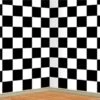 Checkered Backdrop Room Roll