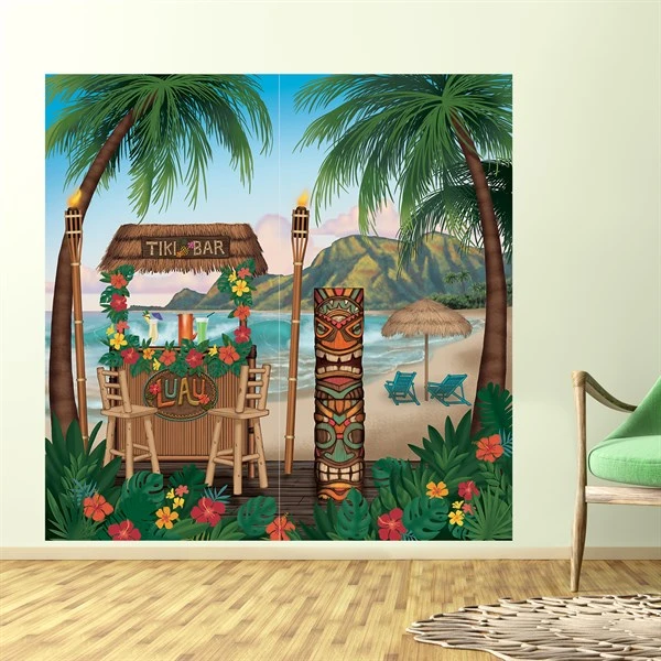 Vintage Tiki Scene Setter