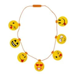 LED Emojicon Necklace -Led Shop 762fb94b 1489 43ec 839e f2a0644beb74lit476ea led emoji necklace light off 2017