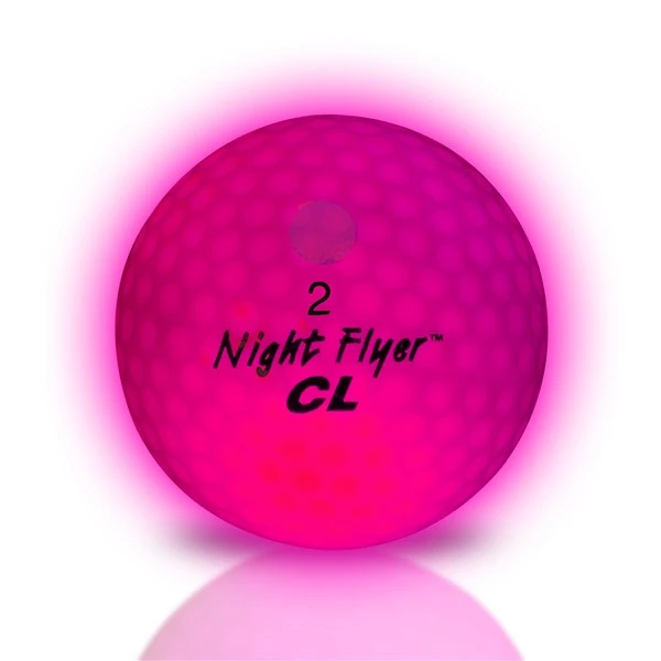 Night Flyer LED Pink Constant-On Golf Ball 4 Night Flyer LED Pink Constant-On Golf Ball - Image 4