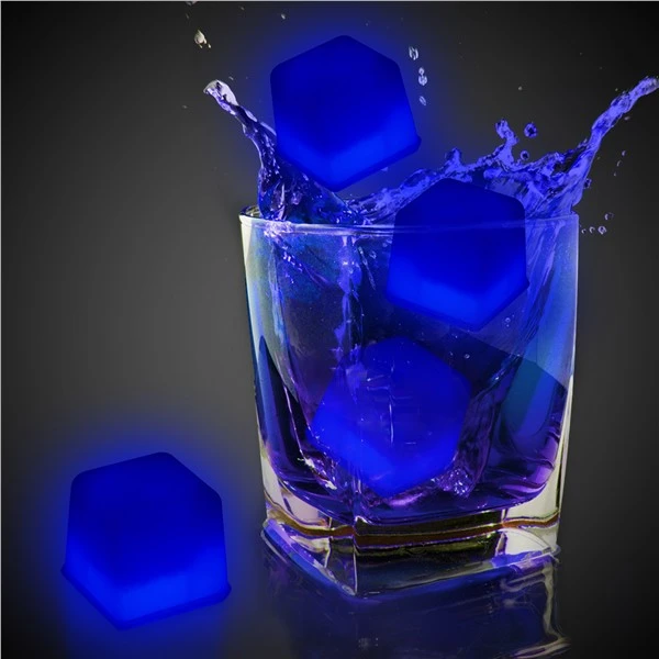 Blue Glowing Ice Cubes 3 Blue Glowing Ice Cubes - Image 3