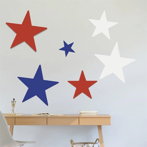 Red, White And Blue Star Cutouts 2 Red, White And Blue Star Cutouts - Image 2