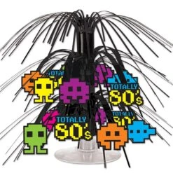 Totally 80's Cascade 7 1/2" Centerpiece