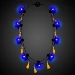 LED Blue Graduation Caps Necklace -Led Shop 8201cddd 8f91 4f6c 8349 51d103d0d583rhl484ea led graduation cap necklace light on 2019