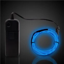 Blue EL Wire 2 Yards 6 Blue EL Wire 2 Yards -Led Shop 8207ddab ec45 4da0 9222 cb1dc4c60470lit1053ea el wire blue 2 yard light on 2021