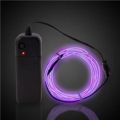 Purple EL Wire 3 Yards -Led Shop 8406c2e2 93c9 41f6 9c1b 1792f9887bealit1151ea el wire purple 3 yard light on 2021