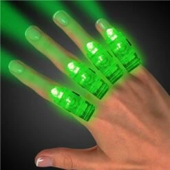 Green LED Finger Rings -Led Shop 8545fe6e 7983 4fe4 a005 efb175ccf3d6lit650un green led finger lights hand 2022